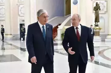 Putin tells Tokayev about his trip to China
