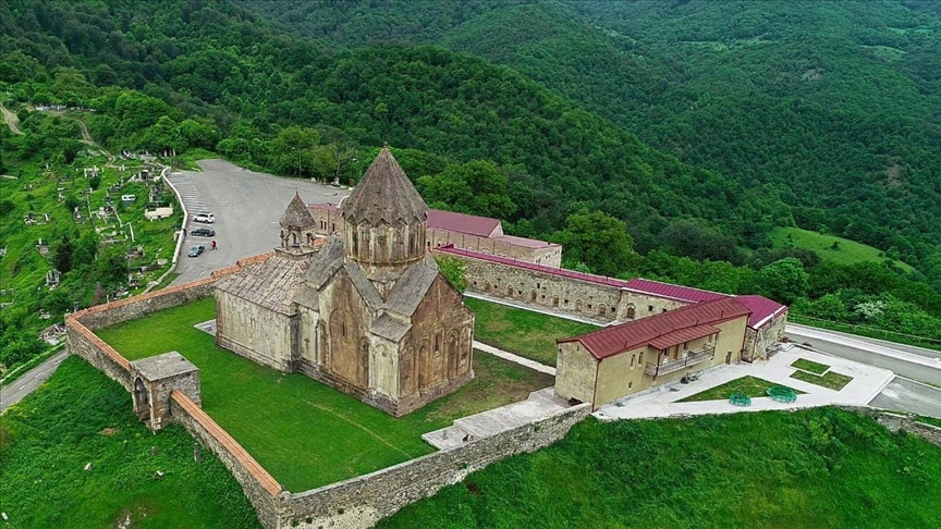 Нагорный Карабах Церковь Гандзасар