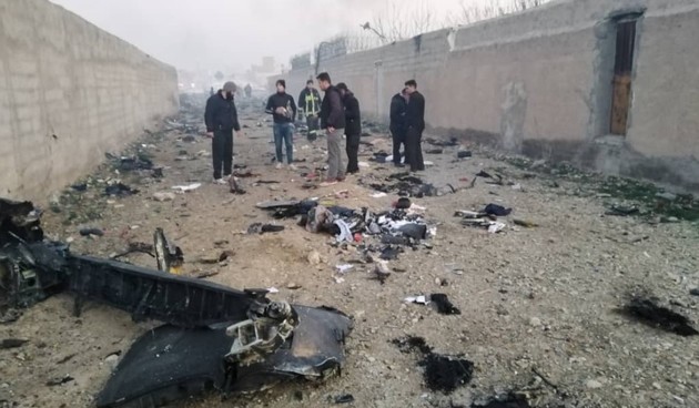 Engine fire led to Ukrainian Boeing crash in Tehran
