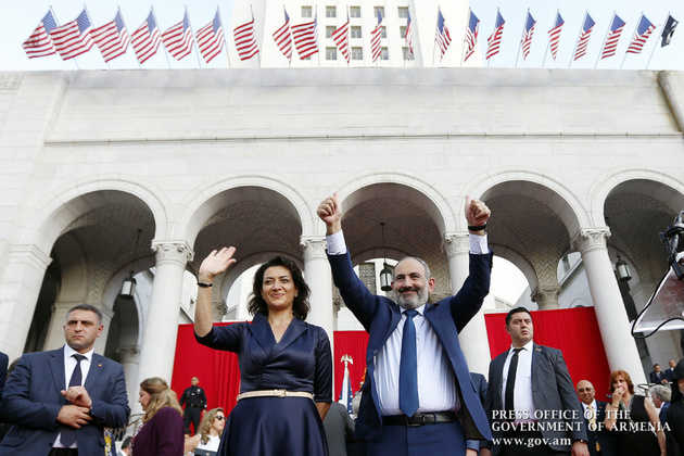 Armenian Prime Minister in Los Angeles. Repatriates are welcomed in Armenia with open arms, but they are in no hurry to return