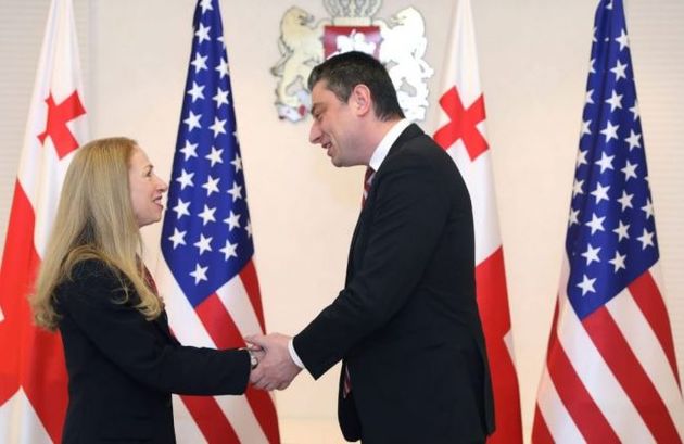 Georgian PM receives U.S. Ambassador right after her arrival