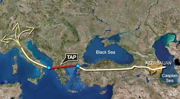 TAP gas pipeline 92% completed TAP gas pipeline 92% completed