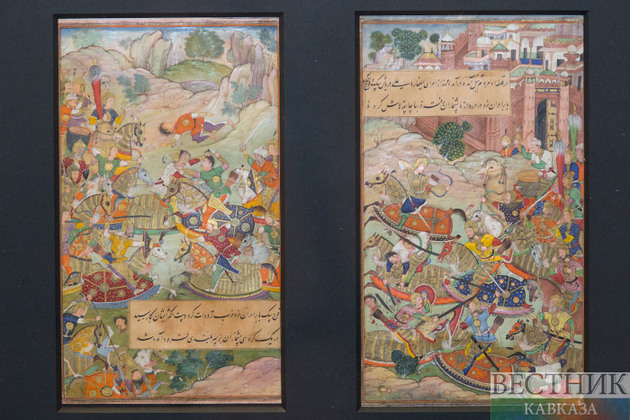 Babur-name. Miniatures from the collection of the Museum of Oriental Art. Opening of the exhibition