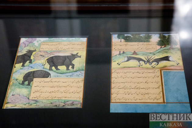 Babur-name. Miniatures from the collection of the Museum of Oriental Art. Opening of the exhibition