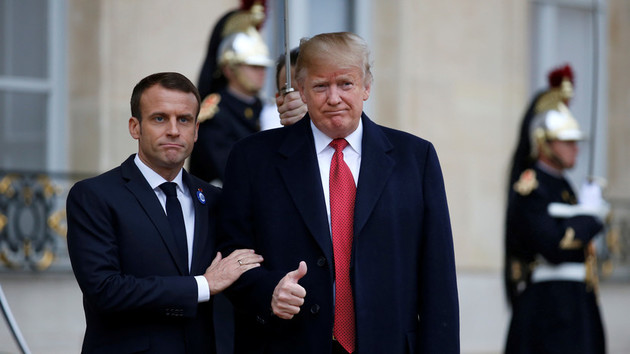Trump and Macron discuss Syria, Iran and coronavirus