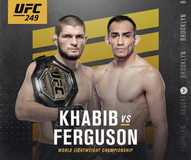 UFC confirms Khabib vs. Ferguson fight not to take place in New York