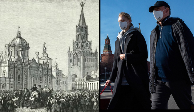 Moscow: from cholera to coronavirus (1830-2020)