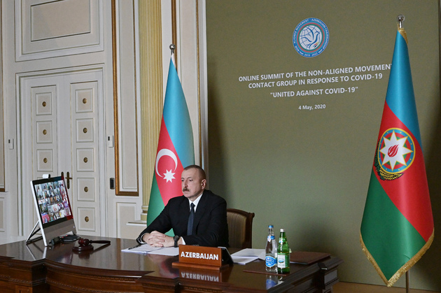 Azerbaijani President convened the Non-Aligned Movement summit to discuss the coronavirus outbreak