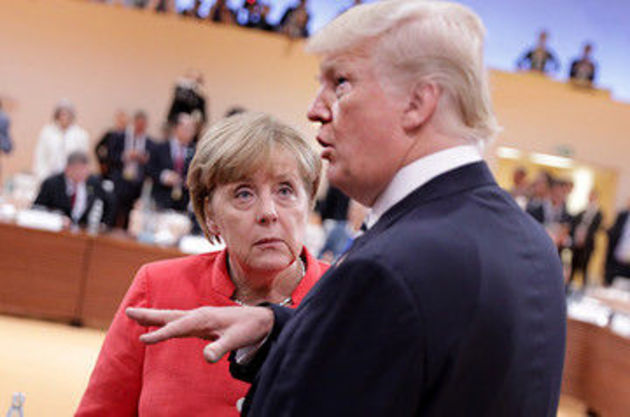 Merkel, Trump agree in phone call to keep memory of WW2 horrors alive