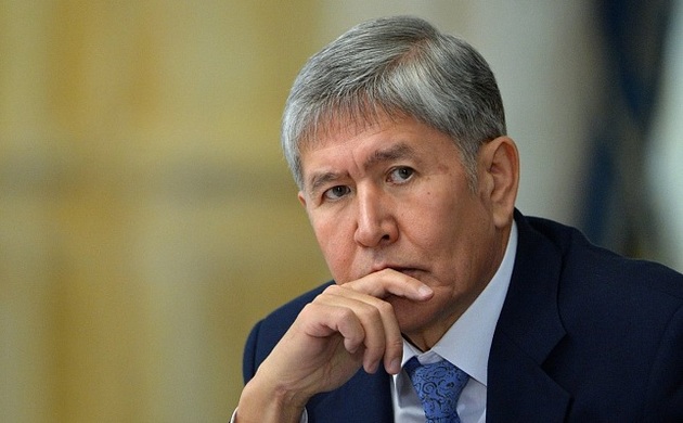 Atambayev hospitalized with double pneumonia
