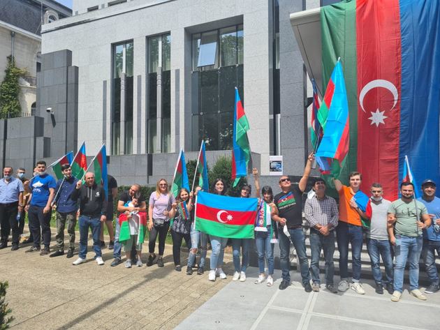 Belgian police detain 17 Armenian aggressors who attacked Azerbaijanis