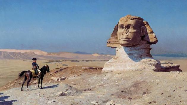 Everything started with Napoleon's intervention in Egypt