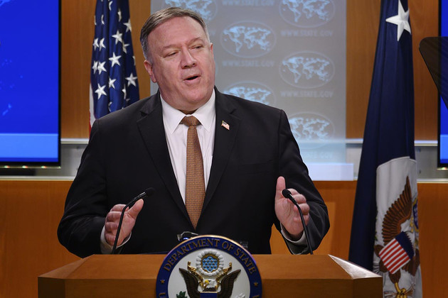 Pompeo warns Russia against ignoring move to reimpose sanctions on Iran