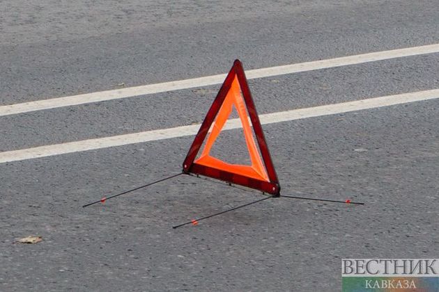 Four Opels collide in Yerevan