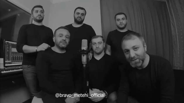 Georgian band Bravo Metehi makes love confession to Azerbaijan in original way