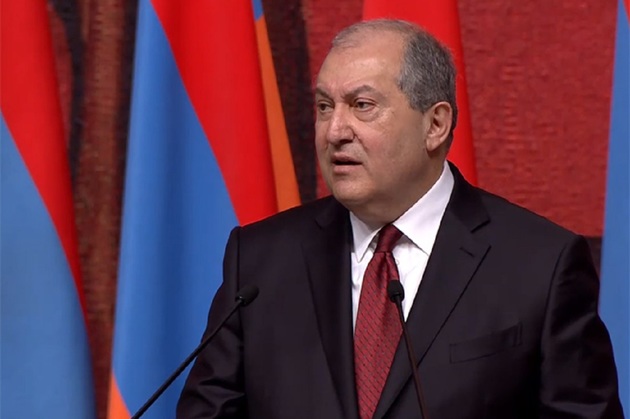 Armenian President calls for talks on Karabakh