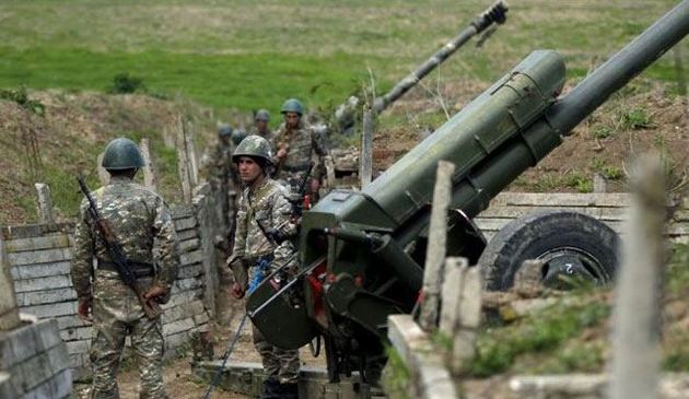 Azerbaijani MoD: Armenian troops pushed back, continue shelling Azerbaijani districts