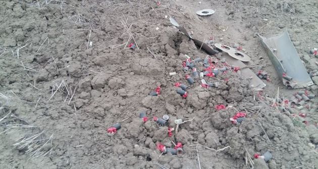 ANAMA: Armenia uses cluster bombs in Goranboy district (PHOTO)