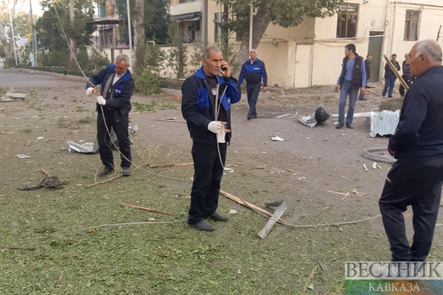 Destruction in Terter after Armenian artillery shelling (photo report)