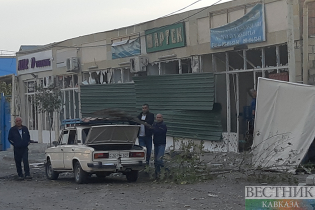 Destruction in Terter after Armenian artillery shelling (photo report)