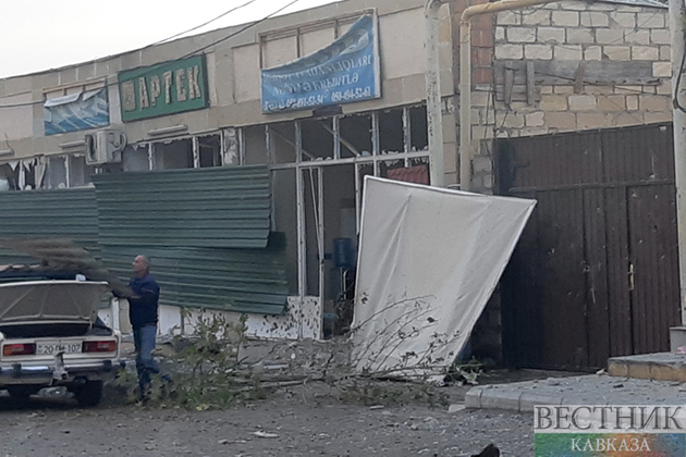 Destruction in Terter after Armenian artillery shelling (photo report)