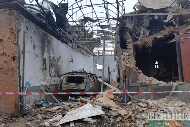 Destruction in Ganja after Armenian artillery shelling (photo report)