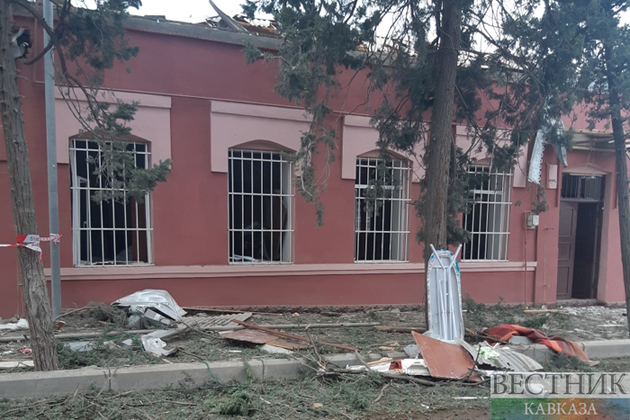 Destruction in Ganja after Armenian artillery shelling (photo report)