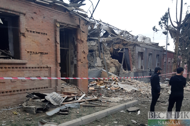 Destruction in Ganja after Armenian artillery shelling (photo report)