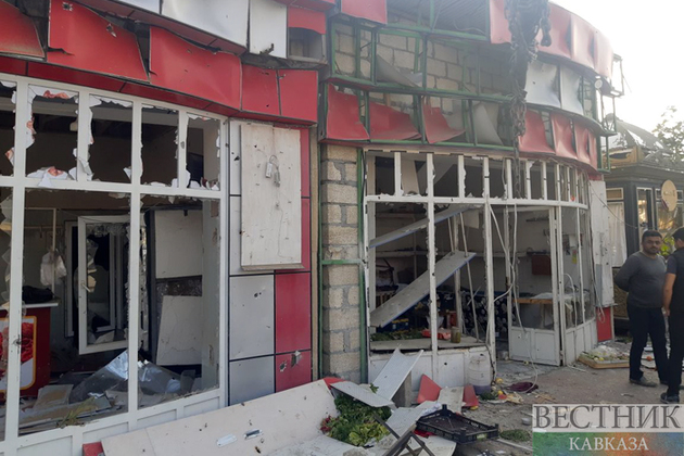 Aftermath of Armenia&#039;s terrorist attack in Barda (EXCLUSIVE)