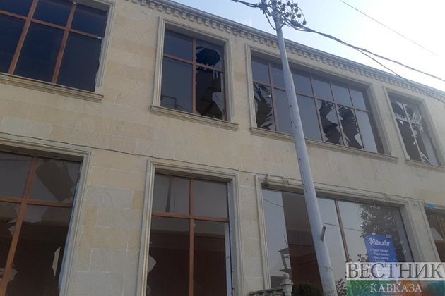 Aftermath of Armenia&#039;s terrorist attack in Barda (EXCLUSIVE)