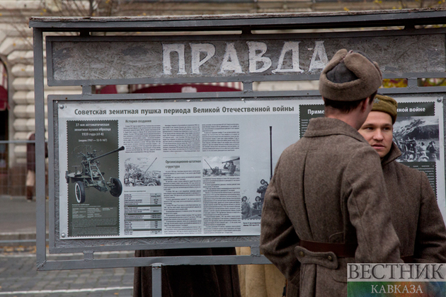 Museum of Installations in open air in honor of 1941 military parade anniversary (photo report)