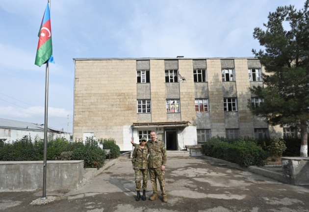 Photo report on first trip of Ilham Aliyev and Mehriban Aliyeva to liberated Azerbaijani territories (PHOTOS)