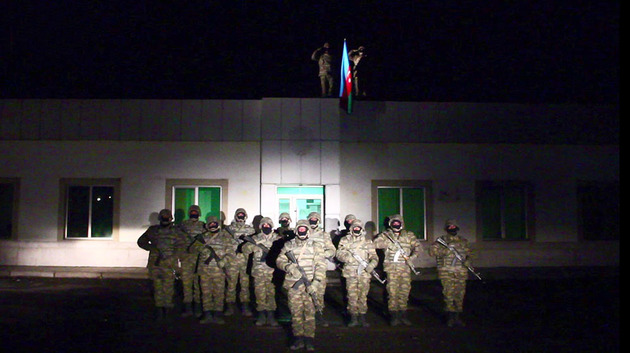 Azerbaijani flag raised in liberated Lachin (VIDEO)