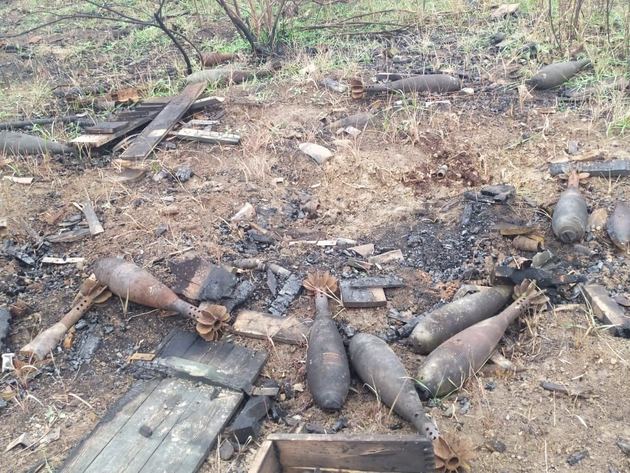 Mine clearance operation on Tartar - Sugovushan road completed