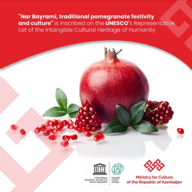Azerbaijan&#039;s &quot;Pomegranate Festival&quot; added to UNESCO Representative List