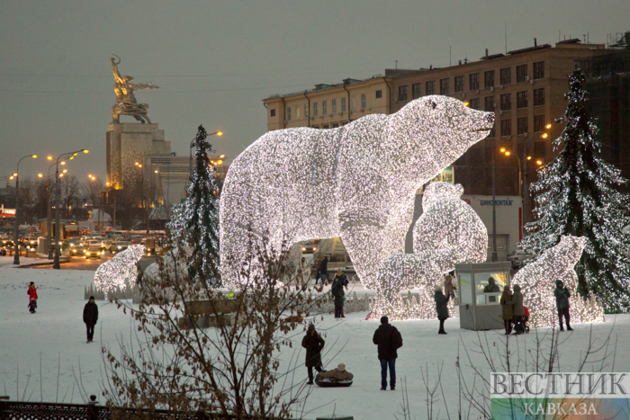 Moscow decorated for New Year (photo report)