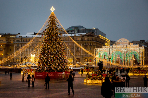 Moscow decorated for New Year (photo report)