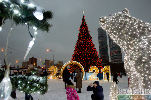Moscow decorated for New Year (photo report)