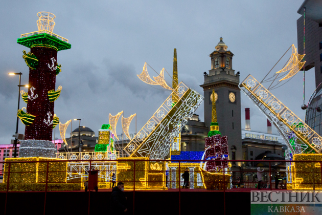 Moscow decorated for New Year (photo report)