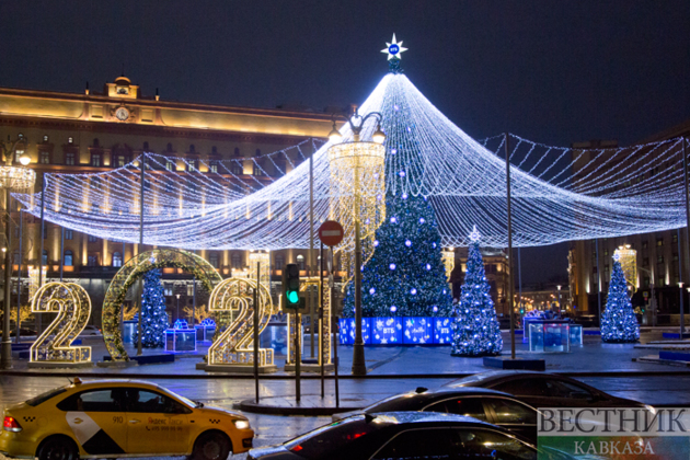 Moscow decorated for New Year (photo report)