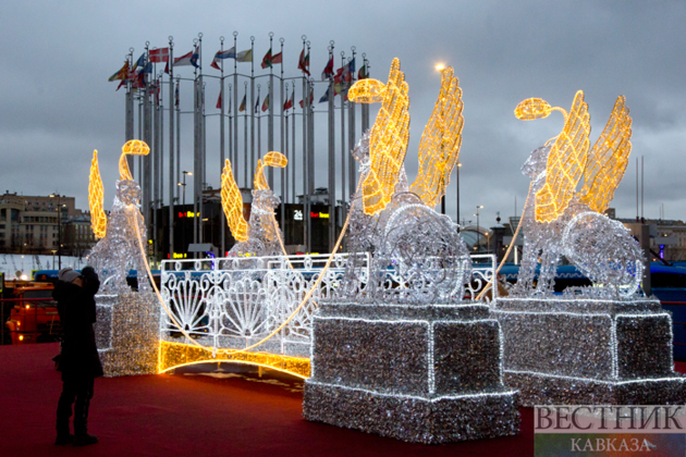 Moscow decorated for New Year (photo report)