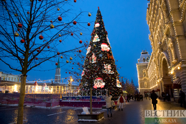 Moscow decorated for New Year (photo report)