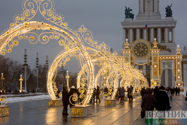 Moscow decorated for New Year (photo report)