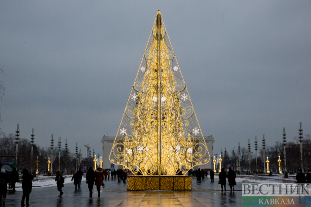 Moscow decorated for New Year (photo report)