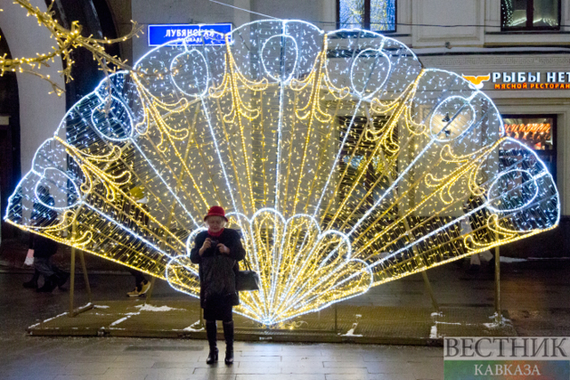 Moscow decorated for New Year (photo report)