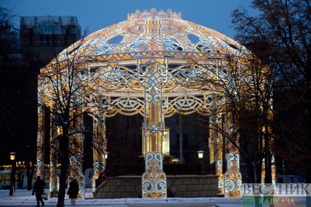 Moscow decorated for New Year (photo report)