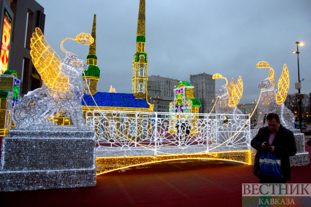 Moscow decorated for New Year (photo report)