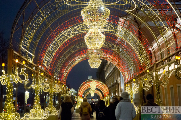 Moscow decorated for New Year (photo report)