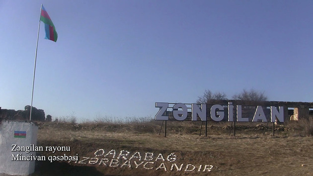 Footage from Zangilan district&#039;s liberated Minjivan settlement revealed (VIDEO)