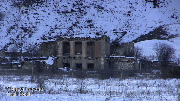 Footage from liberated Isagli village of Jabrayil district revealed (VIDEO)